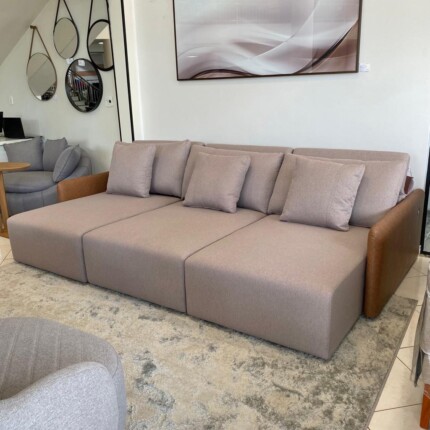 Sofa 2,88m Capri Enele com USB (4054) - Image 1