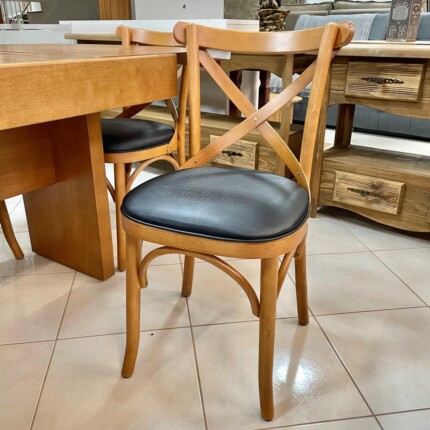 Mesa Extensivel Lorena (5067) com 6 Cadeiras Leon X Preto (1200) - Imagem 6