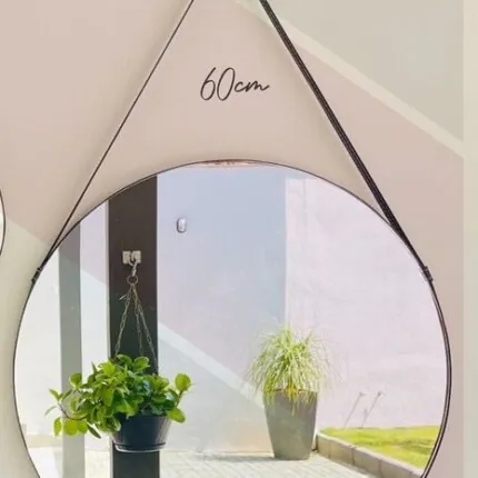 Espelho Redondo com Alça 92cm x 60cm (5054) - Imagem 4