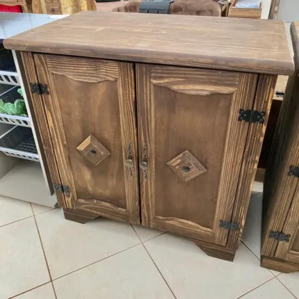 Balcao Rustico em Madeira 90cm (5069)