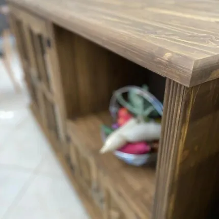 Balcao Rustico em Madeira 1,62m Balcão (720) - Imagem 2