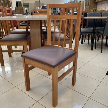 Mesa Celeste Quartzo 1,70m (5472) com 6 Cadeiras Paris (4122) - Imagem 5