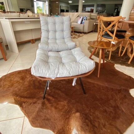Tapete Couro Pele Natural 2,10m x 1,70m (4179) - Imagem 4