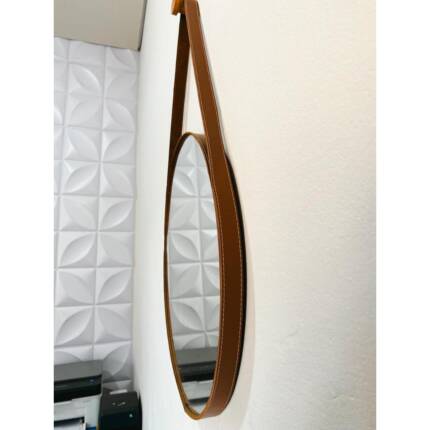 Espelho Redondo com Alça 72cm x 42cm (3386) - Imagem 3