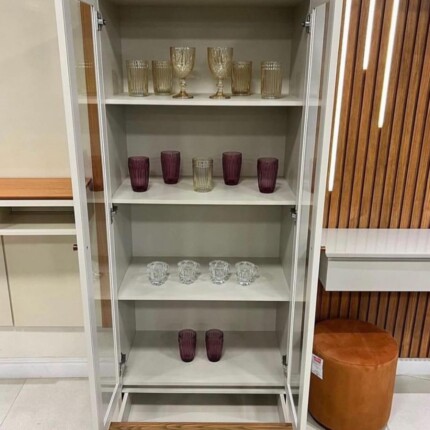 Cristaleira Marsala 71cm com Ripado (363) - Imagem 8