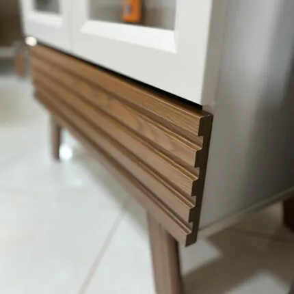 Cristaleira Marsala 71cm com Ripado (363) - Imagem 3