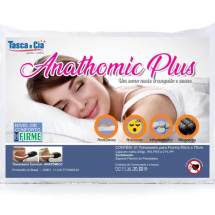 Travesseiro Magnético Antironco Anathomic Plus (4556)