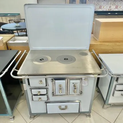 Fogão Lenha Nº 2 Gabinete Século 18 Branco - Direita - Venax (1738) - Imagem 5