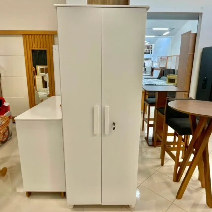 Armário 70cm Multiuso 2 Portas Torino com Chave (4698)