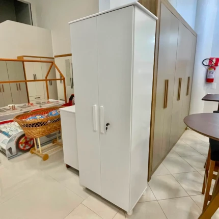 Armário 70cm Multiuso 2 Portas Torino com Chave (4698) - Imagem 3