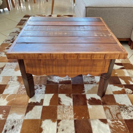 Mesa de Centro em Madeira Demolição 63cm (5281) - Imagem 6