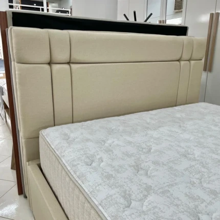 Cama Baú Queen 1,58m Valencia Linho Avulsa - sem colchão - (2490) - Imagem 3