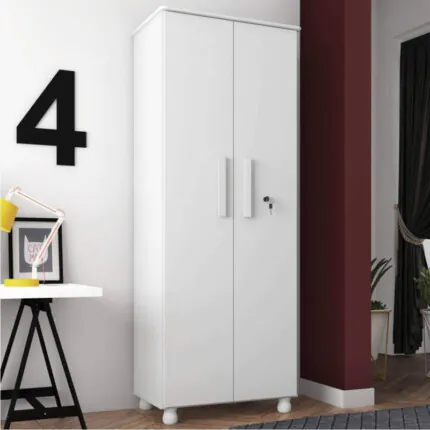 Armário 70cm Multiuso 2 Portas Torino com Chave (4698)