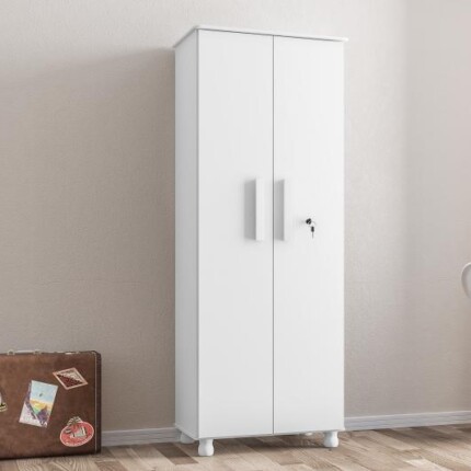 Armário 70cm Multiuso 2 Portas Torino com Chave (4698) - Imagem 5