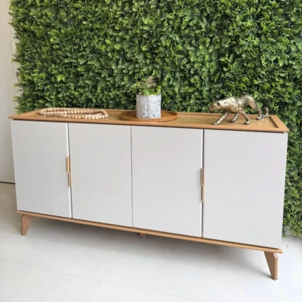 Balcao Buffet 1,60m Evora 4 Portas Jequetiba (2275) - Imagem 1