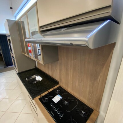 Cozinha 2,72m com Vidro Bronze Modulada 100% MDF Connect (5976) - Imagem 5
