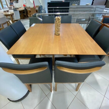 Mesa Madri 1,50m x 1,50m (4904) com 8 Cadeiras Kyara Impermeável (1158) - Imagem 4