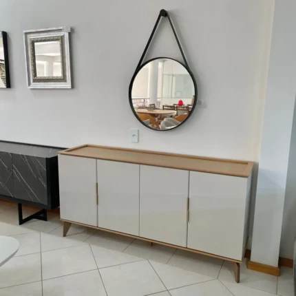 Balcao Buffet 1,60m Evora 4 Portas Jequetiba (2275)