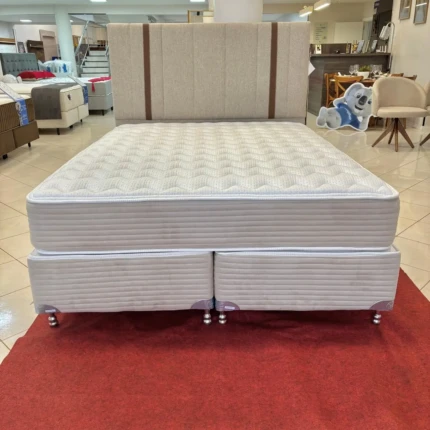 Cj. Box Queen 1,58m New Revolution – Conforto Médio – Castor (941)