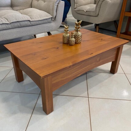 Mesa de Centro em Madeira Bella 93cm (4088) - Imagem 4