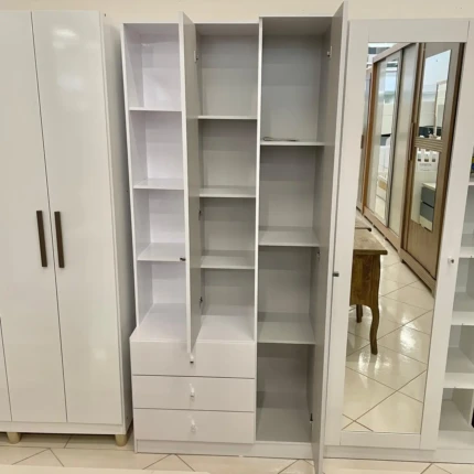 Multiuso 2 Portas com Espelho 80cm Doha (5423) - Imagem 5