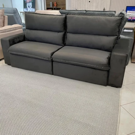 Sofa 2,50m Trieste Veludo Escuro (3114) - Imagem 3