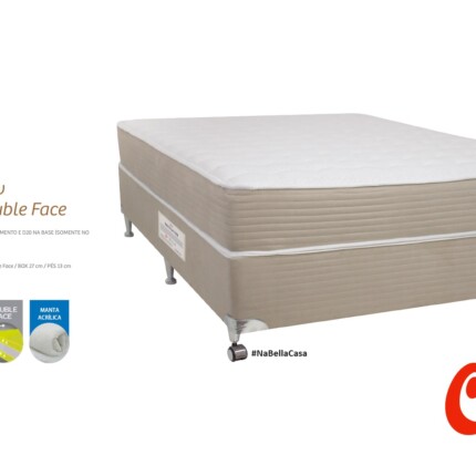 Cj. Box Casal 1,38m New Revolution – Conforto Médio – Castor (612) - Imagem 6