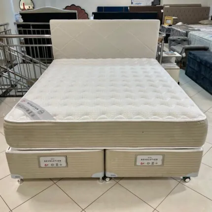 Cj. Box Queen 1,58m New Revolution – Conforto Médio – Castor (941)