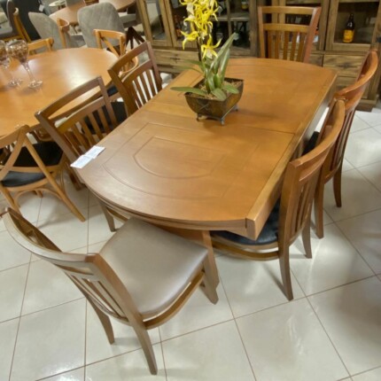 Mesa Extensivel Lorena (5067) com 6 Cadeiras Larissa (4890) - Imagem 3