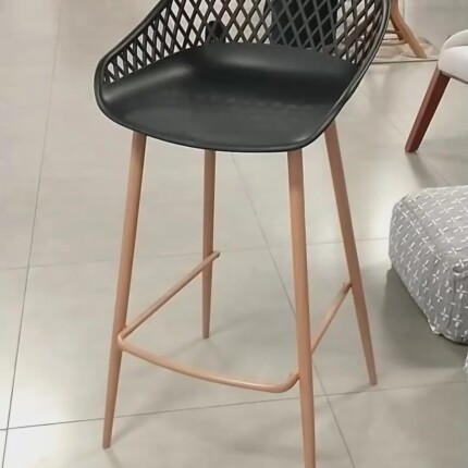 Banqueta Monaco Preto (5483) - Imagem 2