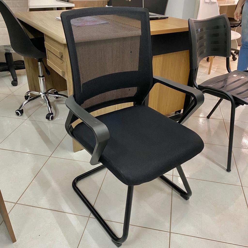 Cadeira Fixa Tokyo Preto (3848) - Bella Casa de Realeza PR