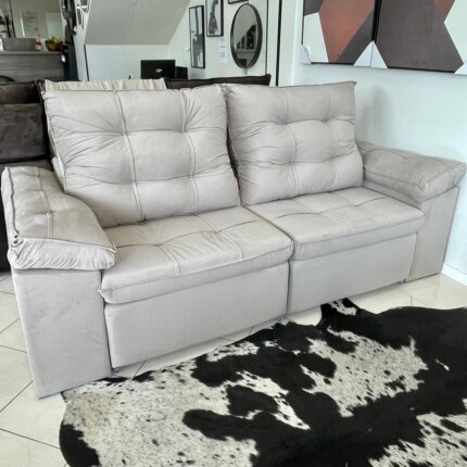 Sofa 2,50m Marselha Pocket Alto Conforto (1409) - Imagem 2
