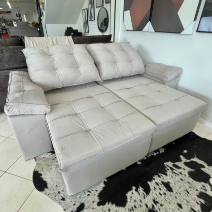 Sofa 2,50m Marselha Pocket Alto Conforto (1409) - Imagem 5