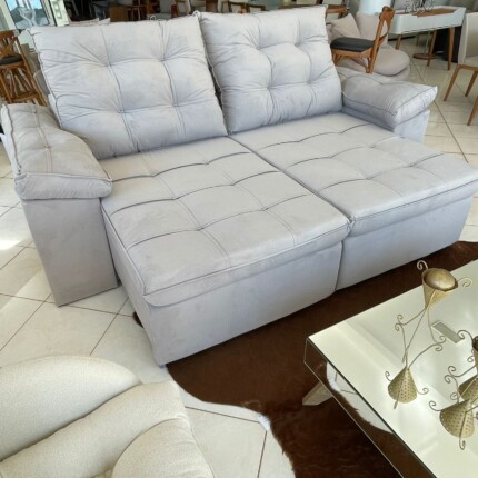 Sofa 2,50m Marselha Pocket Alto Conforto (1409) - Imagem 1
