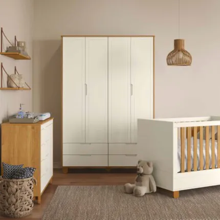 Roupeiro 1,49m 4 Portas MDF Zupa Off (2786) - Imagem 3