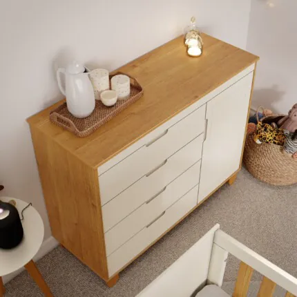 Quarto Infantil Zupy 4 Portas Off White - 03 Peças - Consulte Preço pelo Whatsapp - Imagem 8