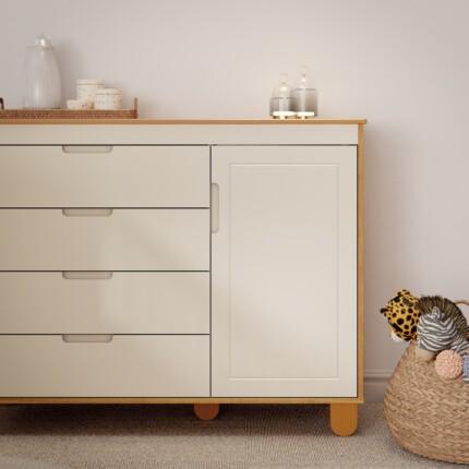 Quarto Infantil Zupy 4 Portas Off White - 03 Peças - Imagem 7