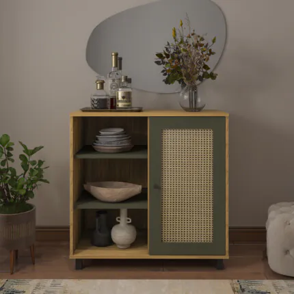 Balcao Buffet 80cm 1339 Charlote Cor Menta (4903) - Imagem 1