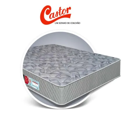 Casal - Colchão Castor D-33 Firme Expressive 1,38m x 18cm (4864)