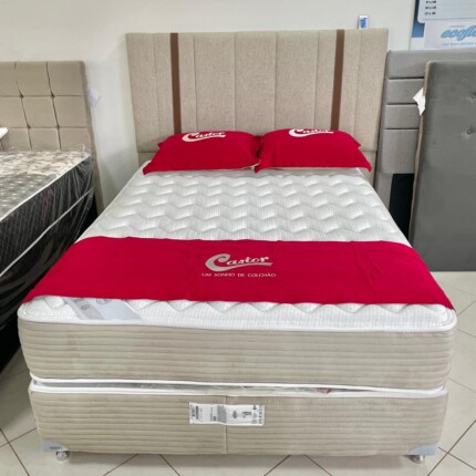 Cj. Box Casal 1,38m New Revolution – Conforto Médio – Castor (612) - Imagem 1