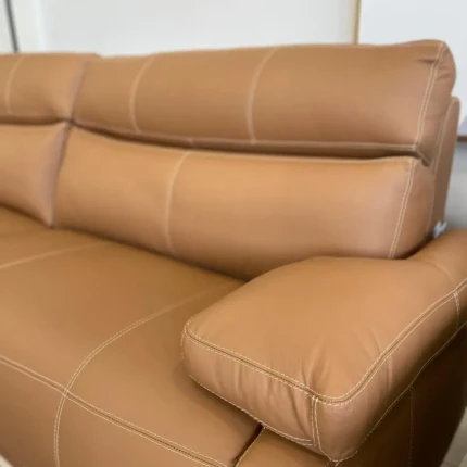 Sofa Couro Legitimo 2,76m Ebrus Reclinável (6437) - Imagem 5