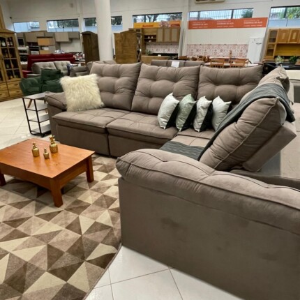 Sofa de Canto 3,35m x 2,45m Marselha (4798) - Imagem 5