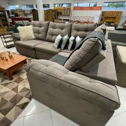 Sofa de Canto 3,35m x 2,45m Marselha (4798) - Imagem 14