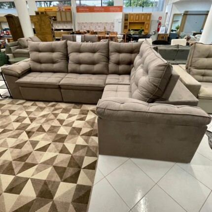 Sofa de Canto 3,35m x 2,45m Marselha (4798) - Imagem 15