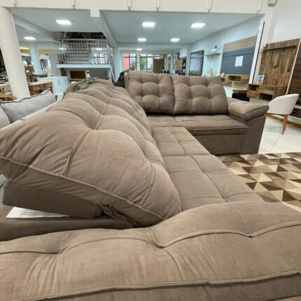 Sofa de Canto 3,35m x 2,45m Marselha (4798) - Imagem 6