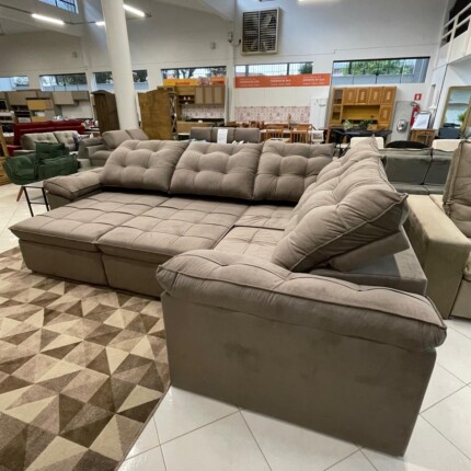 Sofa de Canto 3,35m x 2,45m Marselha (4798) - Imagem 16