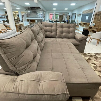 Sofa de Canto 3,35m x 2,45m Marselha (4798) - Imagem 12