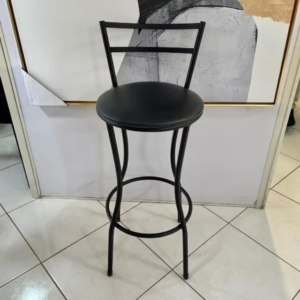 Banqueta Home em Corino Preto (325) - Imagem 2