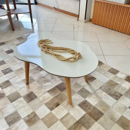 Mesa de Centro Orgânica 88cm TB616 Mdf (5928) - Imagem 5