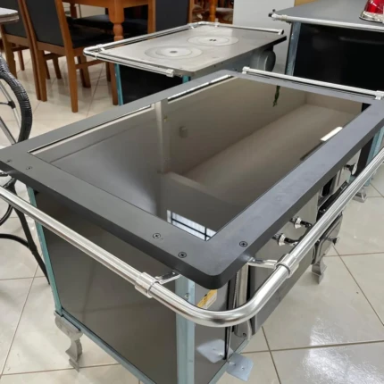 Fogão a Lenha Nº 2 Preto Vitrocerâmico – Esquerda – Petrycoski (3908) - Imagem 3